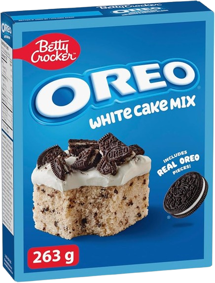 OREO WHITE CAKE MIX