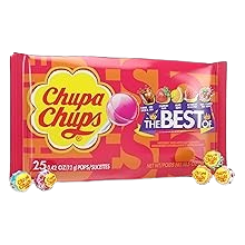CHUPA CHUPS THE BEST OF ASSORTED FRUIT LOLLIPOPS