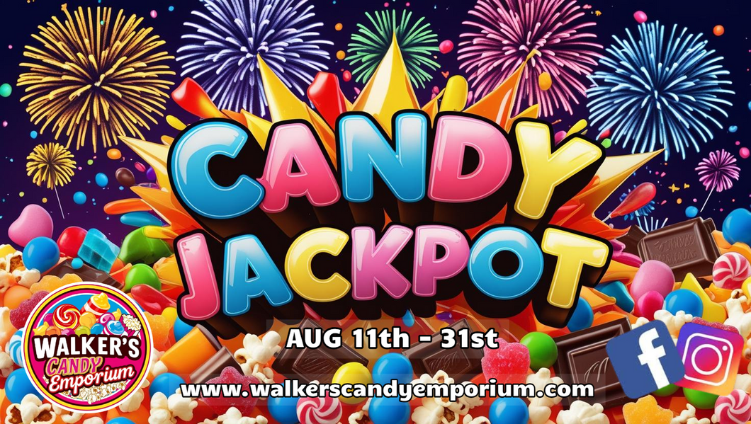 CANDY JACKPOT TICKETS AUG 11th - 31st -  CURRENT JACKPOT - 💲24.00