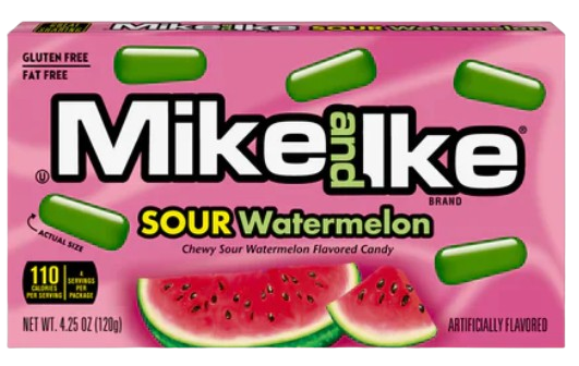 MIKE AND IKE  SOUR WATERMELON