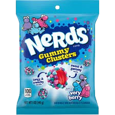 NERDS GUMMY CLUSTERS - BERRY