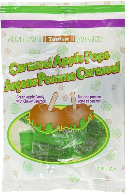 TOOTSIE CARAMEL APPLE POPS