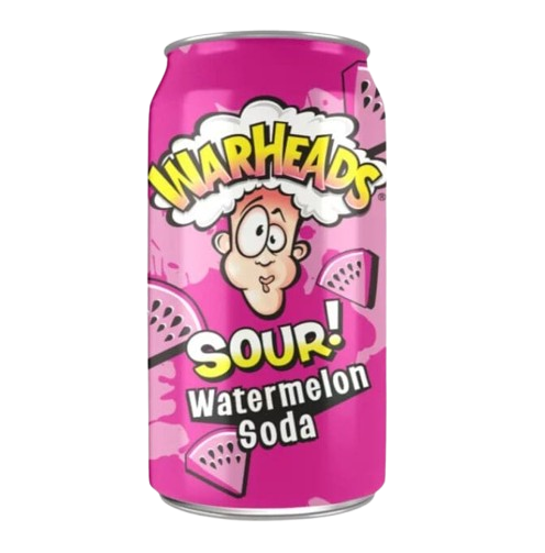 WAR HEADS SOUR WATERMELON SODA