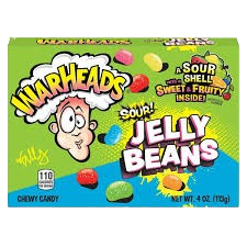 WARHEADS SOUR JELLY BEANS