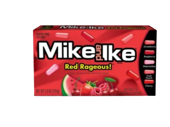MIKE AND IKE  RED RAGEOUS