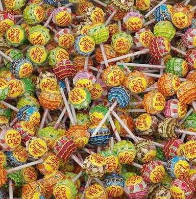 OVER 3lbs of Assorted Chupa Chups!