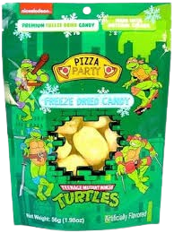 NICKELODEON - FREEZE DRIED - TEENAGE MUTANT NINJA TURTLES PIZZA PARTY