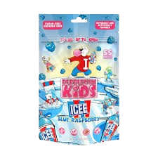 BUBBLE GUM KIDS - ICEE BLUE RASPBERRY - SUGAR FREE
