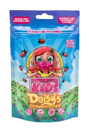 BUBBLE GUM KIDS - DAISYS STRAWBERRY FIELD - SUGAR FREE