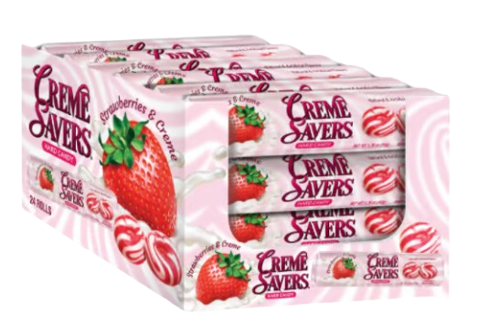 CREME SAVERS - STRAWBERRY & CREME