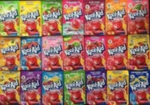 20 Random Packs of Kool-Aid for .99 cents