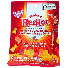 FRANKS RED HOT SPICY GUMMY BEARS