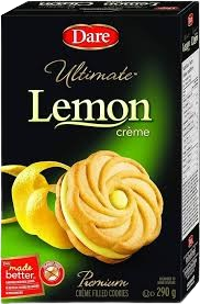 LEMON CREME COOKIES
