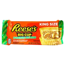 REESES KING SIZE PEANUT BRITTLE BIG CUP