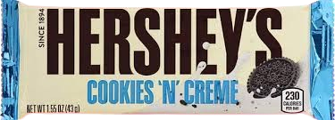 HERSHEYS COOKIES & CREME