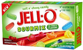 JELLO SUPER MIX SOUR