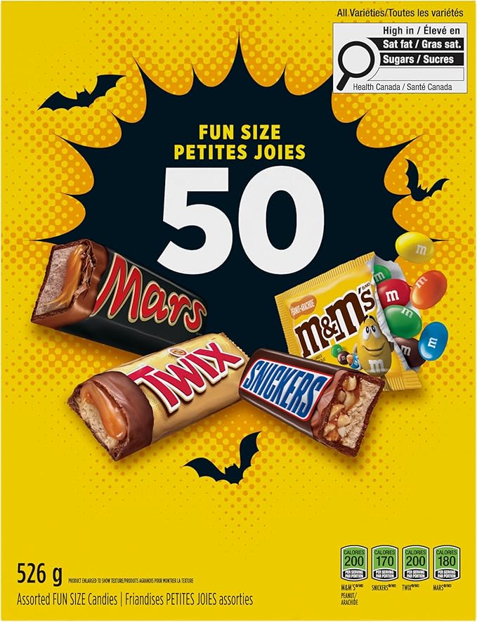 MARS HALLOWEEN FUN SIZE - 50 count