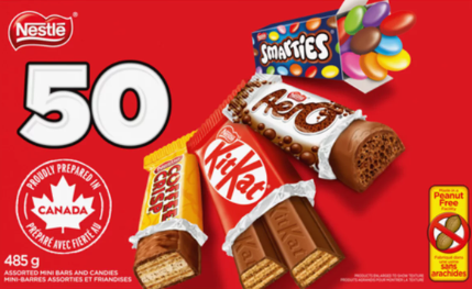 NESTLE MINI BARS - 50 PACK