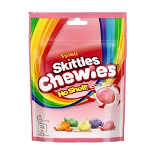 SKITTLES CHEWIES NO SHELL