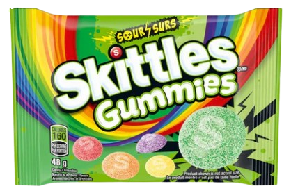 SKITTLES GUMMIES - SOUR