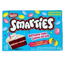 SMARTIES BIRTHDAY CAKE