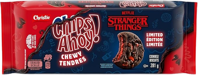 CHIPS AHOY SOFT FILLED STRAWBERRY STRANGER THINGS