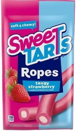 SWEET TART ROPES TANGY STRAWBERRY